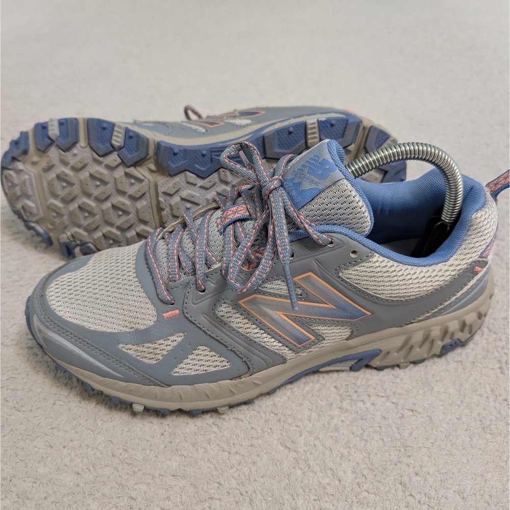 New Balance Size 9D Gray Blue Women's Tech Ride 412 v3 All Terrain Running Shoes